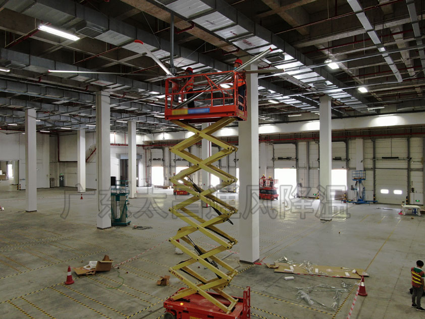 工業大風扇大型車間溫和自然降溫設備