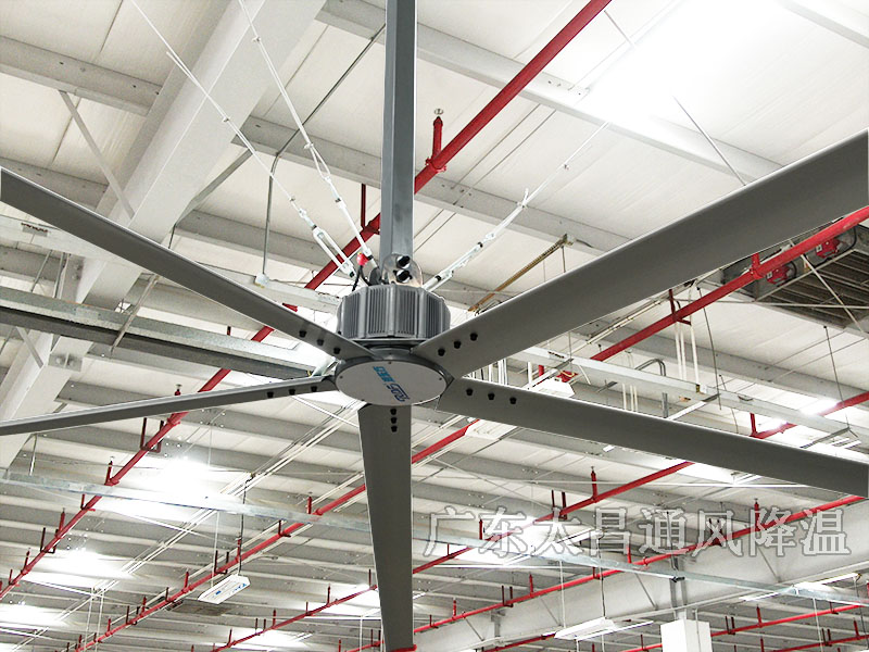 工廠通風降溫案例