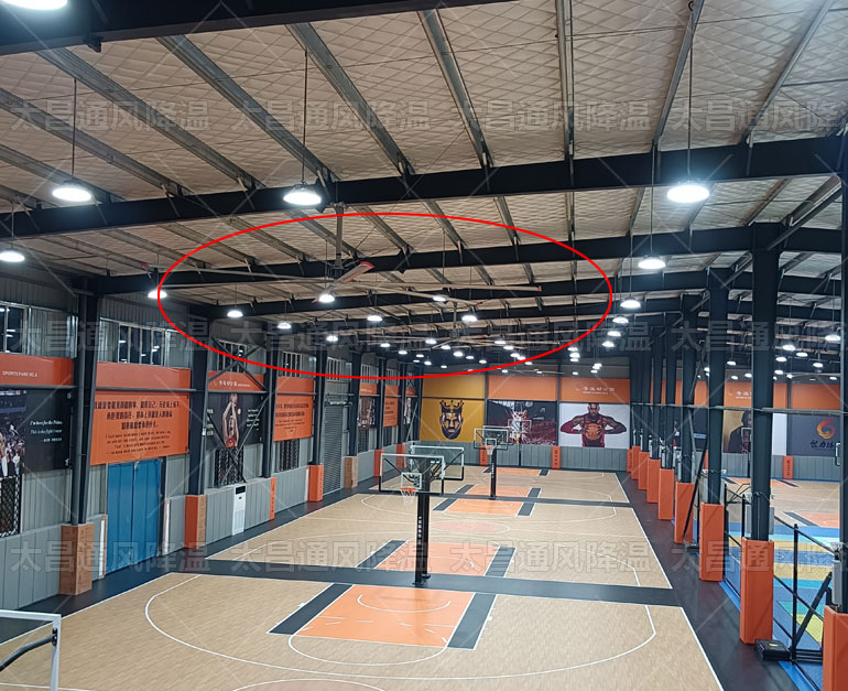 雨水季,工業(yè)大風扇幫助廠房車間防潮除濕 通風換氣