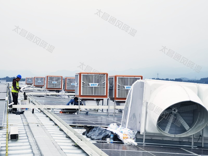 某知名飲料廠環(huán)保空調(diào)通風降溫案例