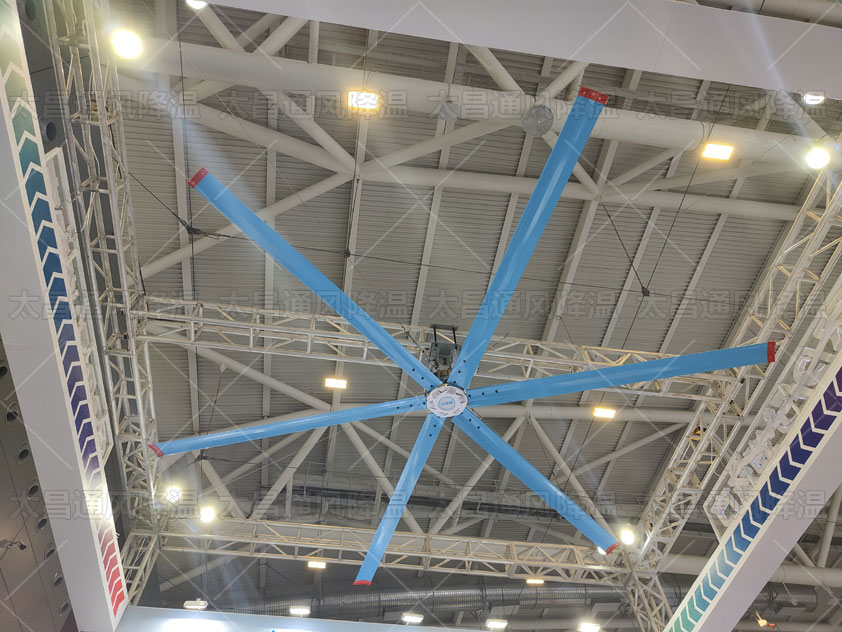 工業大吊扇 大風扇解決大型廠房降溫問題